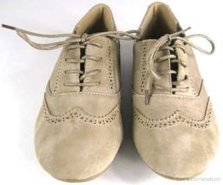 Damen Schnürschuhe Oxford Stil Brogues Schnürer Schuhe  