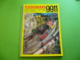 112K02 Fleischmann Modell Gleisanlagen Spurpläne 9911 Gleispläne 