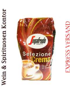 Segafredo Crema Selezione Bohnen Kaffee 13,99€/KG  
