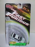Racing Champions Fast And The Furious 164 White 95 Volkswagen Jetta 
