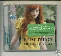FINE FRENZY ONE CELL IN THE SEA SEALED CD NEW  