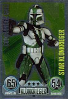 Star Wars Force Attax COMMANDER GREE in Berlin   Reinickendorf 