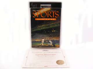 FIRST ISSUE OF SPORTS ILLUSTRATED AUGUST 16 1954 GRADED W COA  