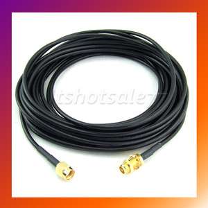 WiFi WAN Router Wi Fi Antenna Extension Cable RP SMA 9M  