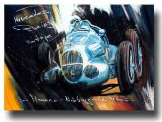 DENGLER ART Bild Oldtimer Racing II Original Gemälde  