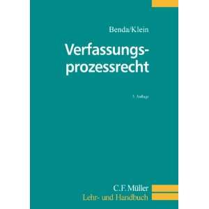   Handbuch)  Ernst Benda, Eckart Klein, Oliver Klein Bücher