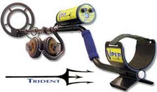 Viper Hybrid Trident Metal Detector w/ 10 Search Coil & Headphones 