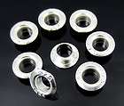 500pcs Silver Plated Carve 925 Eyelets Fit Beads(5mm Hole),Apparel or 