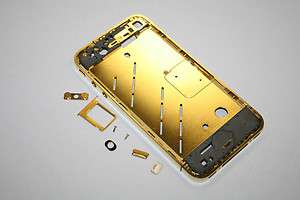 Mittel Rahmen Middle Bezel Frame für iPhone 4 4G Gold  