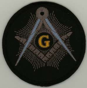 Freemason Free Mason Masonic Masonry Patch Master NEW  