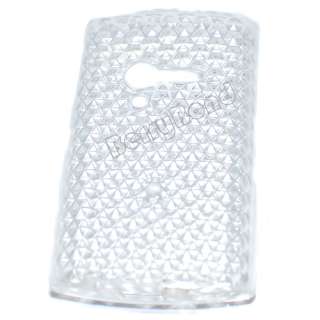 Soft Crystal Gel Case for Sony Ericsson Xperia X10 Mini + Screen 