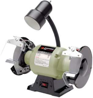 Performance W50001 6 inch Bench Grinder with Light  