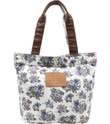 Nikky by Nicole Lee Miriam Rose Print Tote   Blue (Womens)