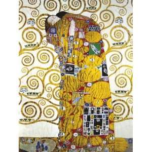 Gustav Klimt   Die Umarmung (Detail) Poster Kunstdruck (80 x 60cm 