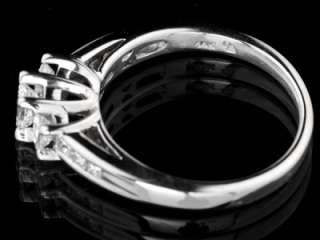 Colorless Diamond 14K White Gold Wedding Anniversary Ring  