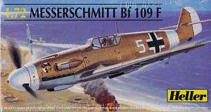 HELLER 80232 172 Messerschmitt Bf 109F  
