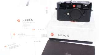 Leica M6 TTL 0.72 black boxed 10442  