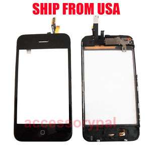 iPHONE 3GS 3 G S COMPLETE FRONT DIGITIZER LENS ASSEMBLY  