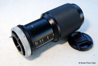 Canon Vivitar 80 200mm f4.5 FD lens manual focus  