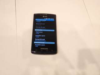 Samsung Galaxy S Captivate 16GB (AT&T) Good screen, Tested Working, NO 