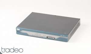 Cisco 1812 Router, 128MB, 32MB Flash, 10x LAN, 1x ISDN  