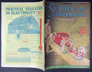 Science and Invention 1926 08 Aug. How to Build a Rowmobile New 