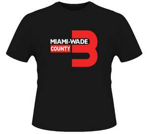 Miami Wade County Heat Basketball T Shirt  