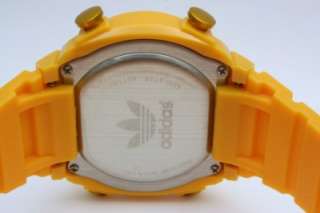   Candy Digital Chronograph Yellow Rubber Band Watch 45mm x 40mm ADH6108