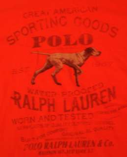   American Sporting Goods with Pointer Dog Print on Front. 100% Cotton