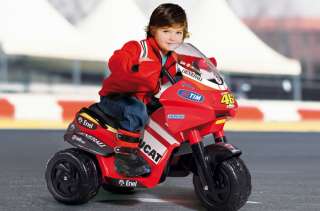 Moto elettrica Peg Perego Ducati Rider Valentino Rossi  