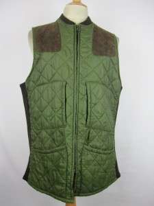 Barbour Keeperwear Quilted Shooting Waistcoat Size Large   VGC  