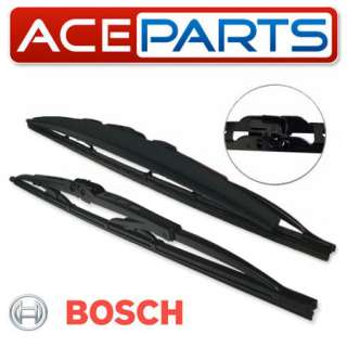 21/19 Front Bosch Super Plus +Spoiler Wiper Blades Hooked Window 