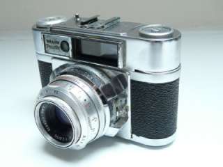 Braun Paxette I L Camera with Staeble Werk Katagon 50mm f2.8 Lens 