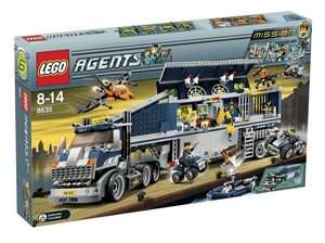 LEGO Agents Mission 6 Mobile Command Center 8635 5055318507807  
