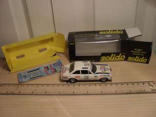   RARE 1055 SOLIDO MADE IN FRANCE BOXED PEUGEOT 504 COUPE V6 1/43 