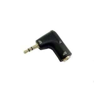  Heavy Duty Stereo 3.5mm Male to Right Angle 3.5mm Female 
