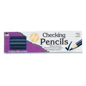  Charles Leonard Inc. Pencil without Eraser, Blue , 12/box 
