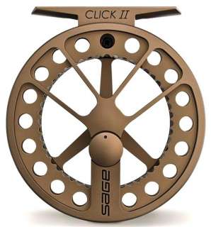 NEW SAGE CLICK II 1 2 WT FLY REEL, FREE WW SHIPPING  