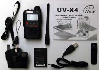 Vero UV X4 2m/70cm Handheld Radio (Baofeng UV 3R Mk2)   UK Seller 