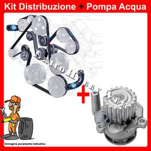 Kit distribuzione + POMPA ACQUA Fiat Punto (188) 1.9JTD 59 63 74 KW 