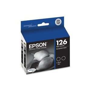  EPST126120D2 Epson America Inc. Ink Cartridge, 370 Page 