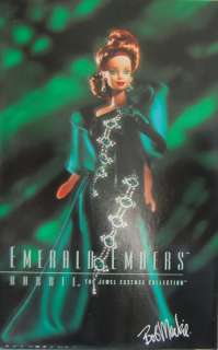   BARBIE POUPEE COLLECTION Bob Mackie EMERALD EMBERS Label NRFB