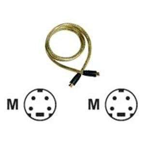  CABLE, GOLDX 3MINIDIN 4 MALE TO