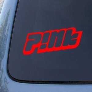  PINK   Vinyl Car Decal Sticker #A1631  Vinyl Color Red 