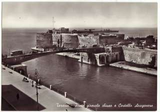 TARANTO   PONTE GIREVOLE CHIUSO E CASTELLO  28580   