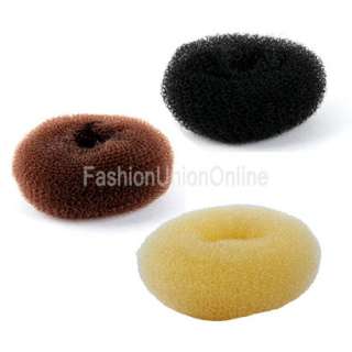 beaytiful new hair bun ring donut shaper hair styler uk  