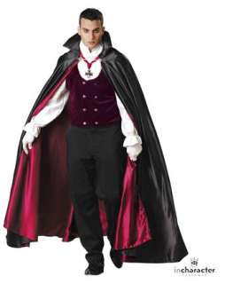 Gothic Vampire Elite Costume  Mens Gothic/Vampire Halloween Costumes