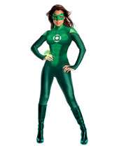 Sexy Womens Green Lantern Uniform Costume