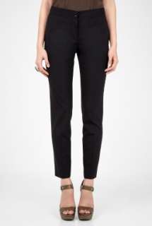 Moschino Cheap & Chic  Black Pleat Front Trousers by Moschino Cheap 