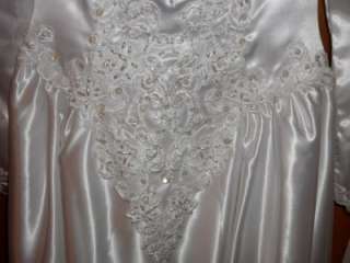 Alfred Angelo Womens Wedding Dress Size 10 Dream Maker  